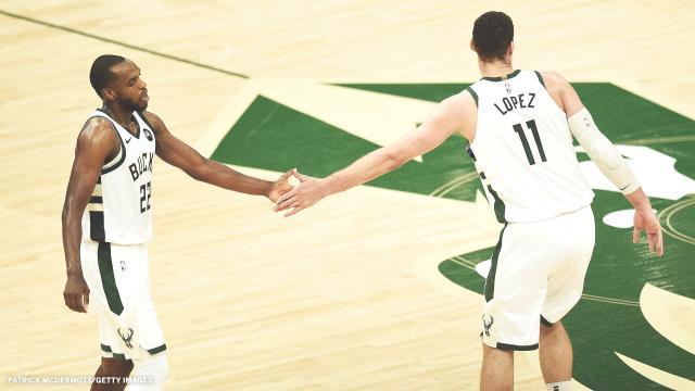 同样是核心伤停 雄鹿游刃有余 老鹰攻防全面坍塌